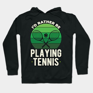 Tennis Funny Hoodie